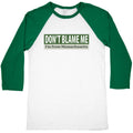 dont blame me im from massachusetts Baseball Tee Unisex