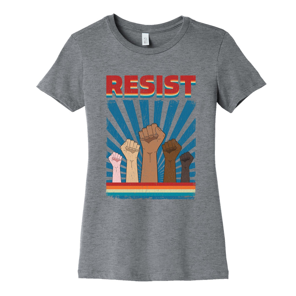 Resist Womens Cotton Tee Unisex
