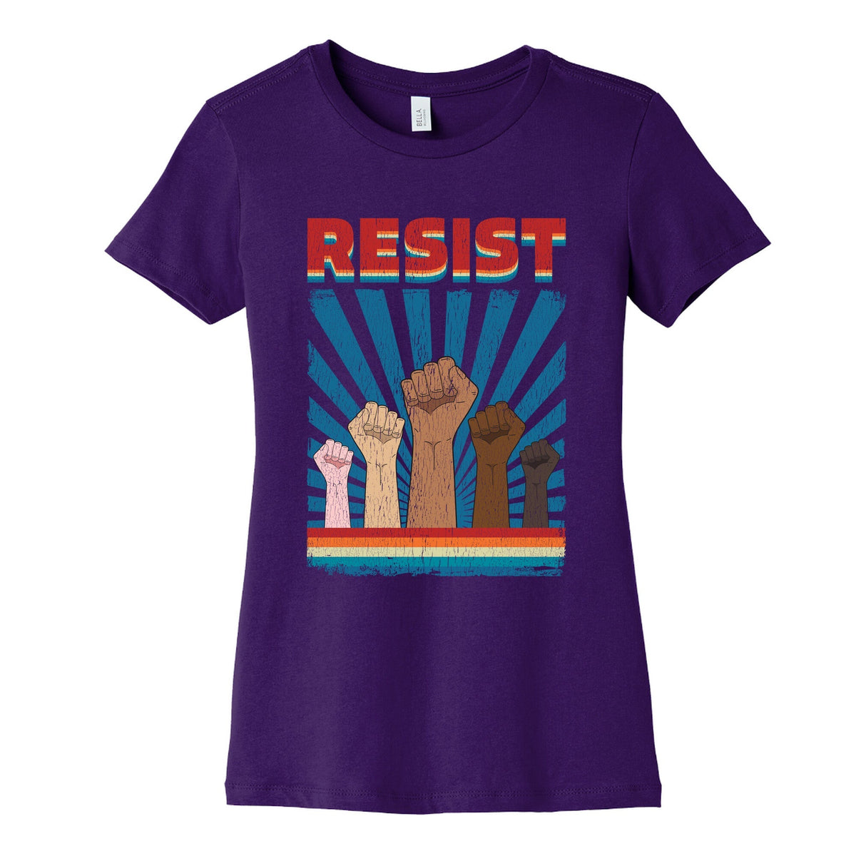 Resist Womens Cotton Tee Unisex