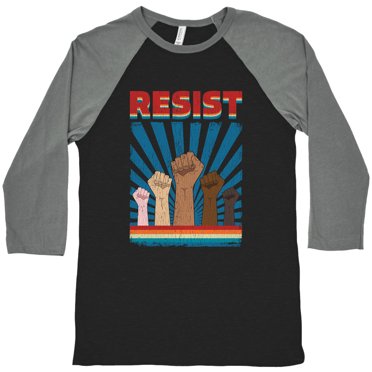 Resist Baseball Tee Unisex
