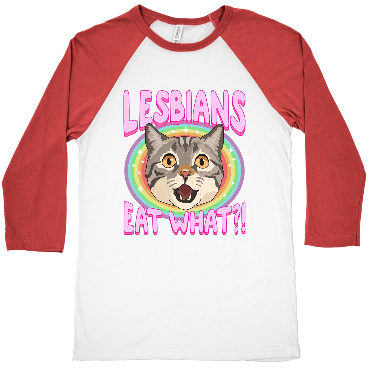 Lesbians Eat What Baseball Tee Unisex