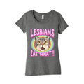 Lesbians Eat What Womens Triblend Tee Unisex
