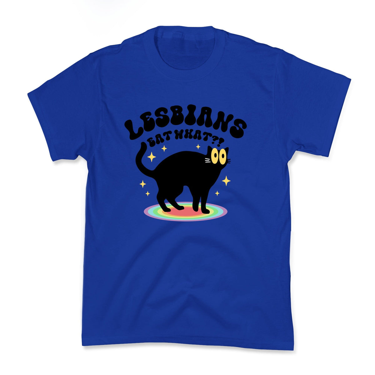 Lesbians Eat What Cat Kids Tee Unisex
