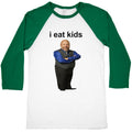 I Eat Kids Baseball Tee Unisex