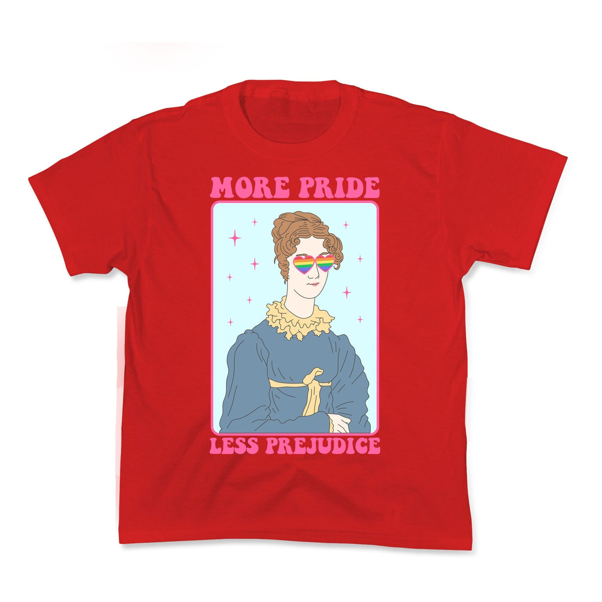 More Pride Less Prejudice Kids Tee Unisex