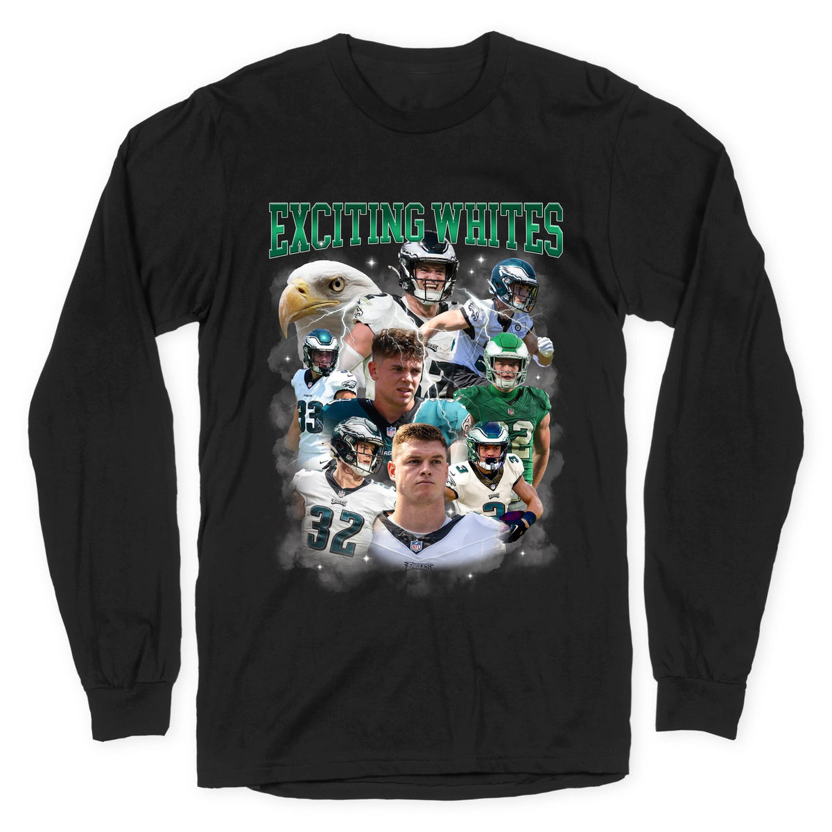 Exciting Whites Longsleeve Tee Unisex