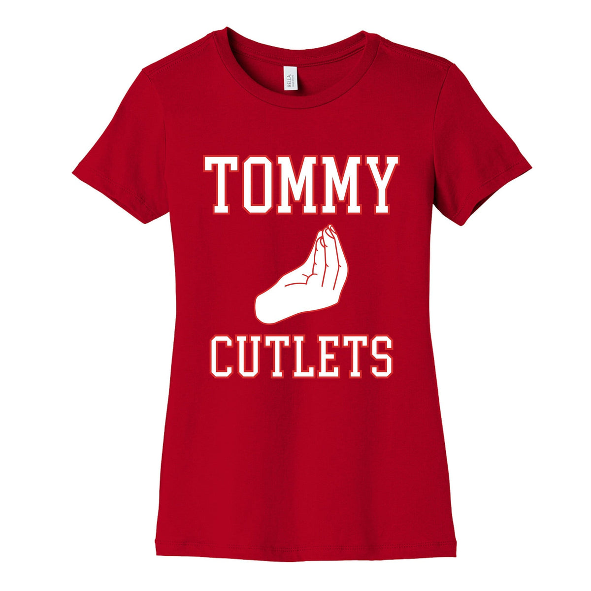 Tommy Cutlets Womens Cotton Tee Unisex