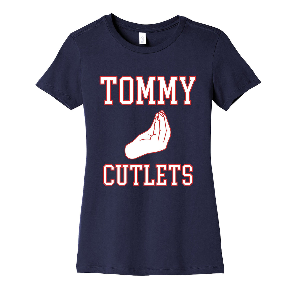 Tommy Cutlets Womens Cotton Tee Unisex