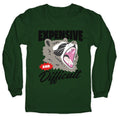 Expensive and Difficult Raccoon Longsleeve Tee Unisex