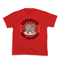 Expensive and Difficult Trash Animal Kids Tee Unisex