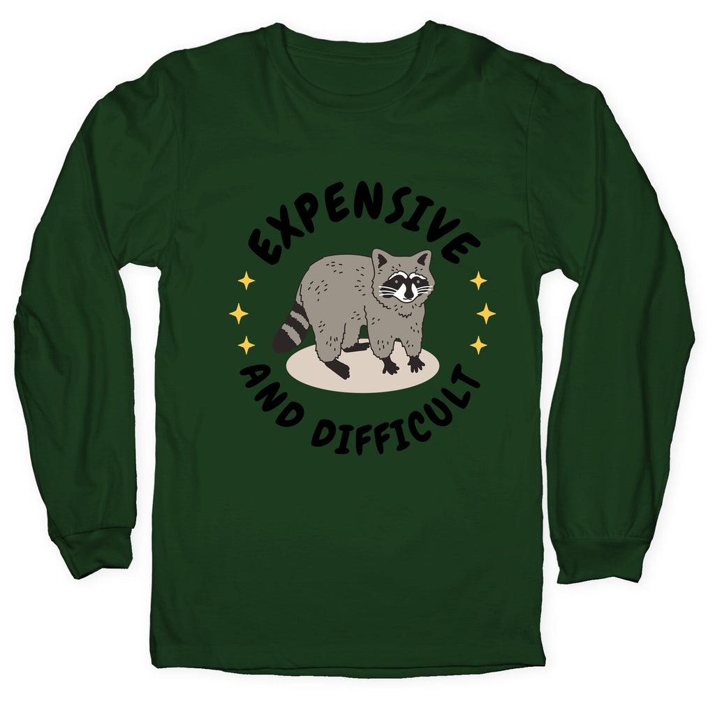 Expensive and Difficult Trash Animal Longsleeve Tee Unisex