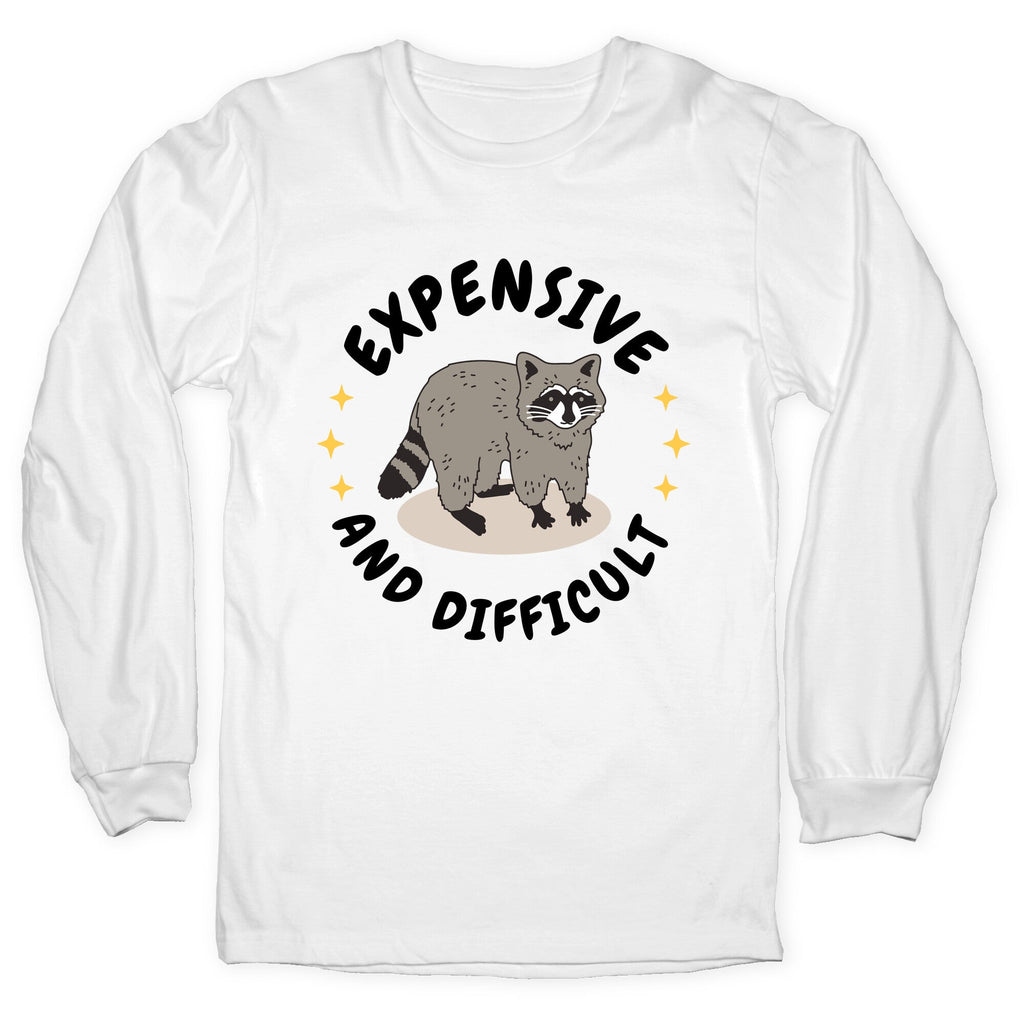 Expensive and Difficult Trash Animal Longsleeve Tee Unisex