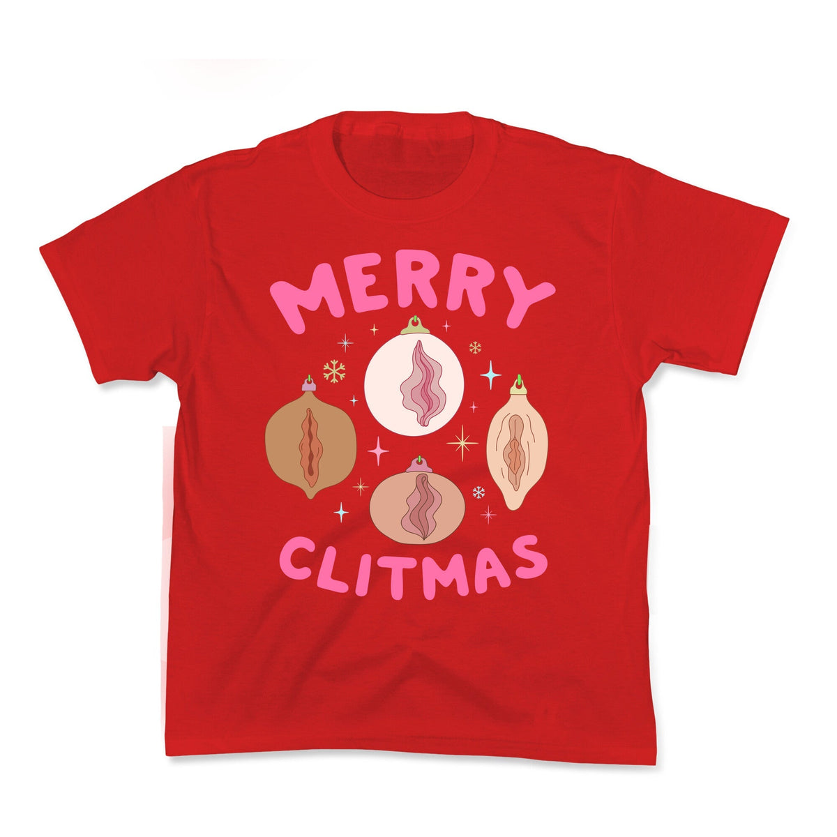 Merry Clitmas Kids Tee Unisex