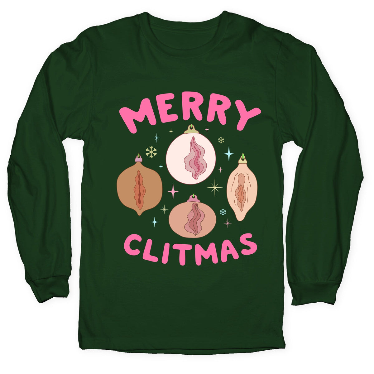 Merry Clitmas Longsleeve Tee Unisex