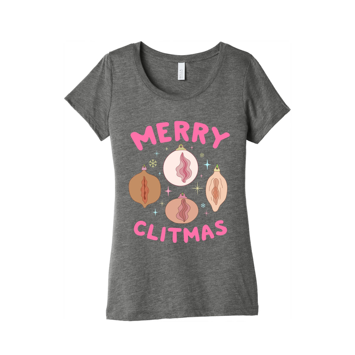Merry Clitmas Womens Triblend Tee Unisex