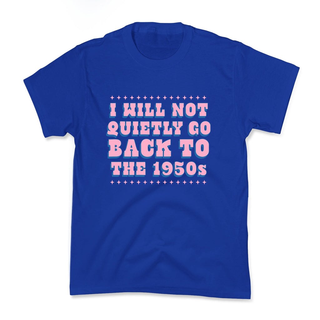 Back to the 1950s Kids Tee Unisex