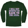 Back to the 1950s Longsleeve Tee Unisex