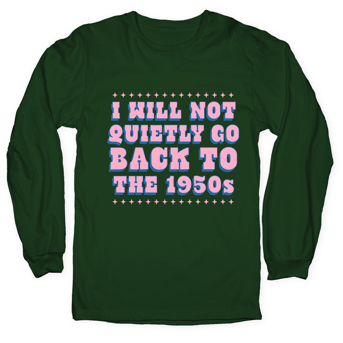 Back to the 1950s Longsleeve Tee Unisex