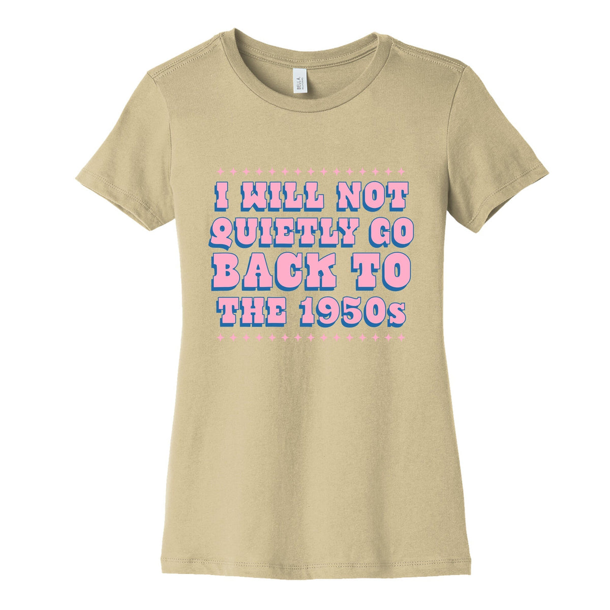 Back to the 1950s Womens Cotton Tee Unisex