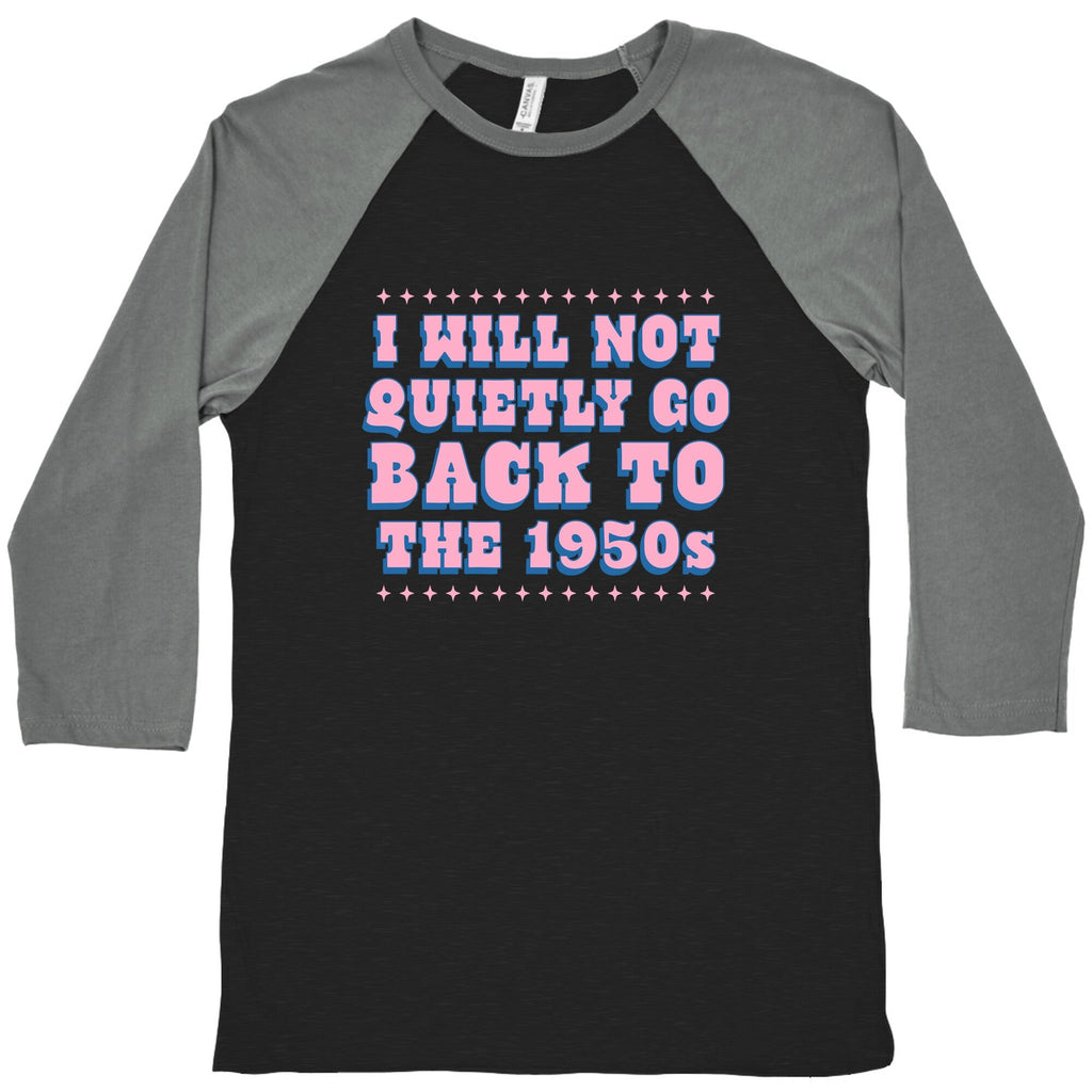 Back to the 1950s Baseball Tee Unisex