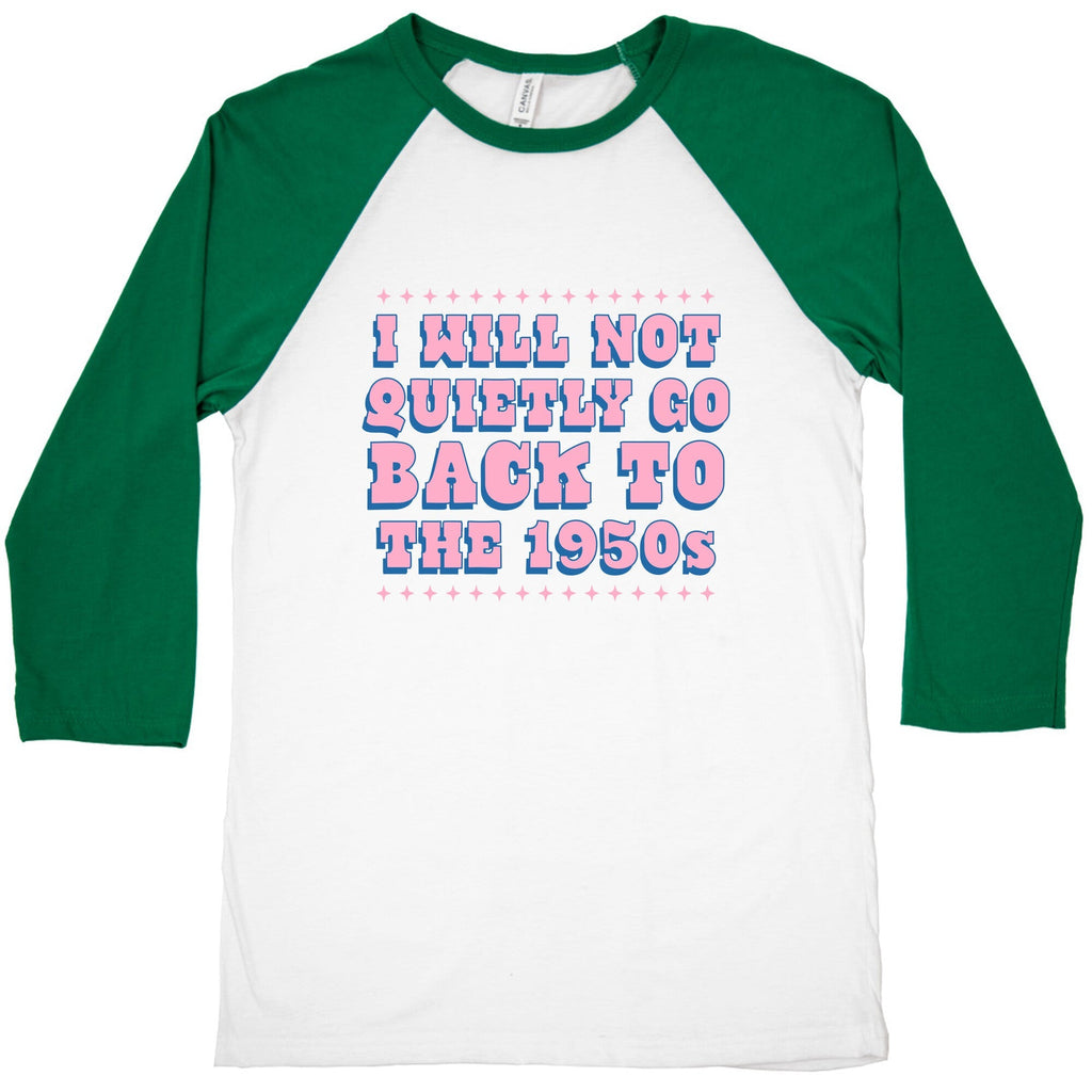 Back to the 1950s Baseball Tee Unisex