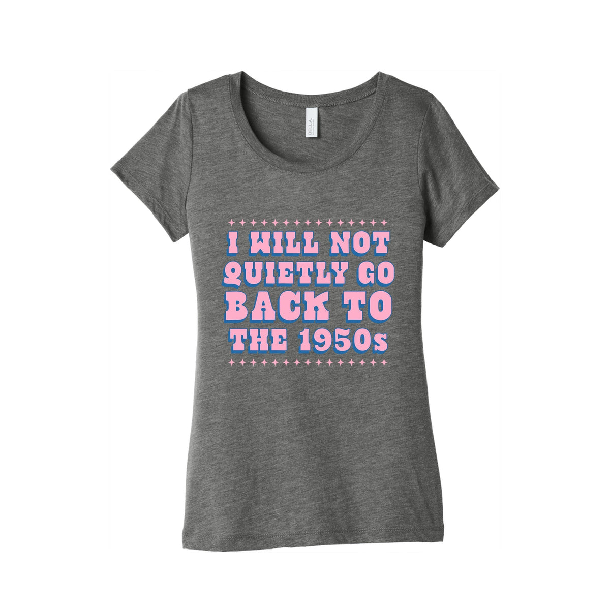 Back to the 1950s Womens Triblend Tee Unisex