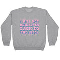 Back to the 1950s Crewneck Unisex