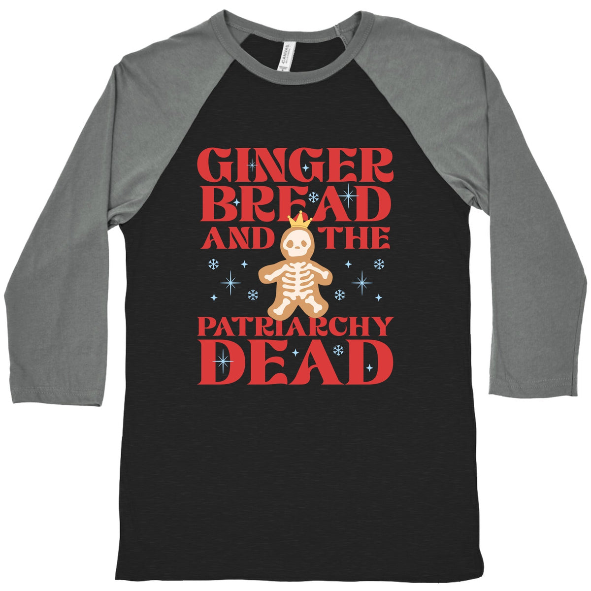 Gingerbread & The Patriarchy Dead Baseball Tee Unisex