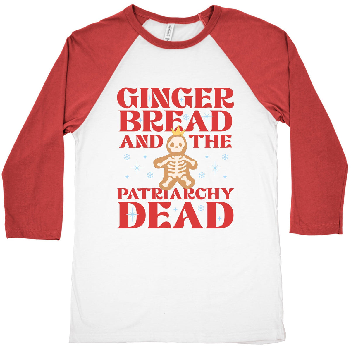 Gingerbread & The Patriarchy Dead Baseball Tee Unisex