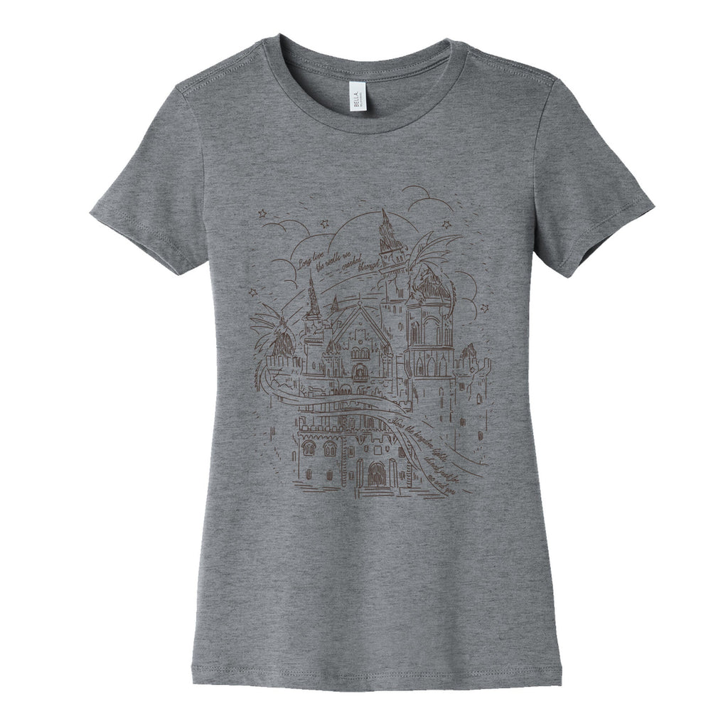 How the Kingdom Lights Shined Womens Cotton Tee Unisex