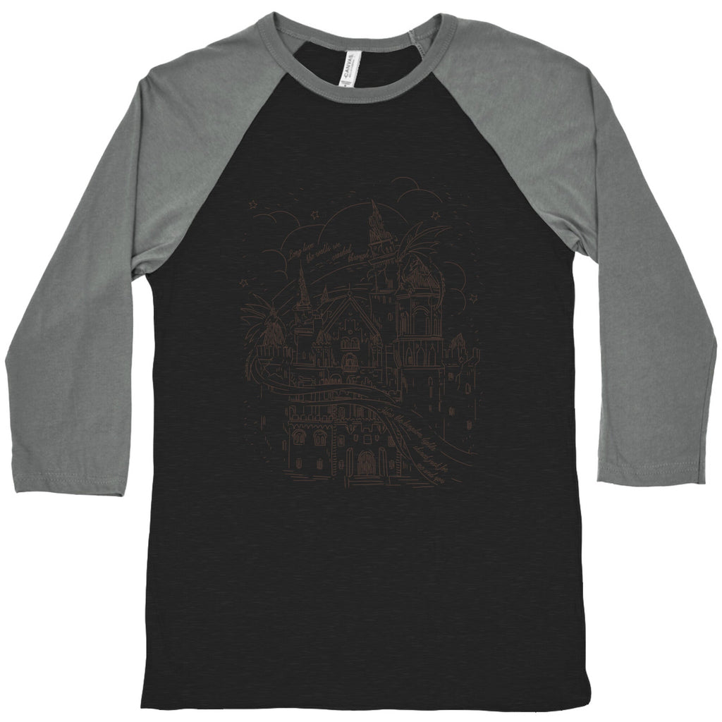 How the Kingdom Lights Shined Baseball Tee Unisex