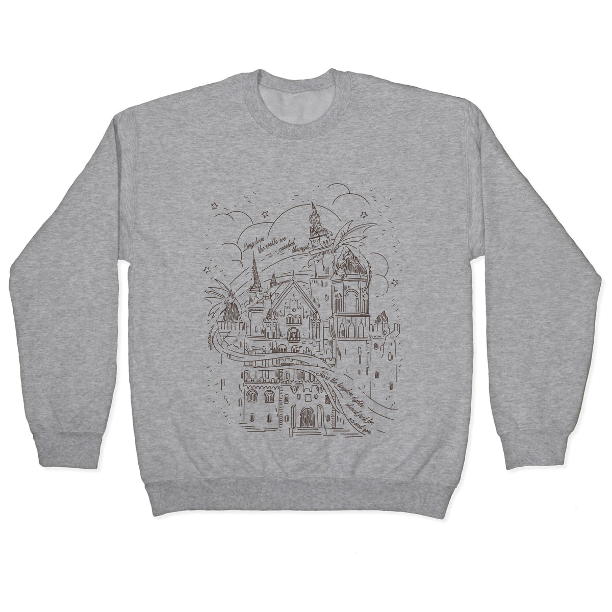 How the Kingdom Lights Shined Crewneck Unisex