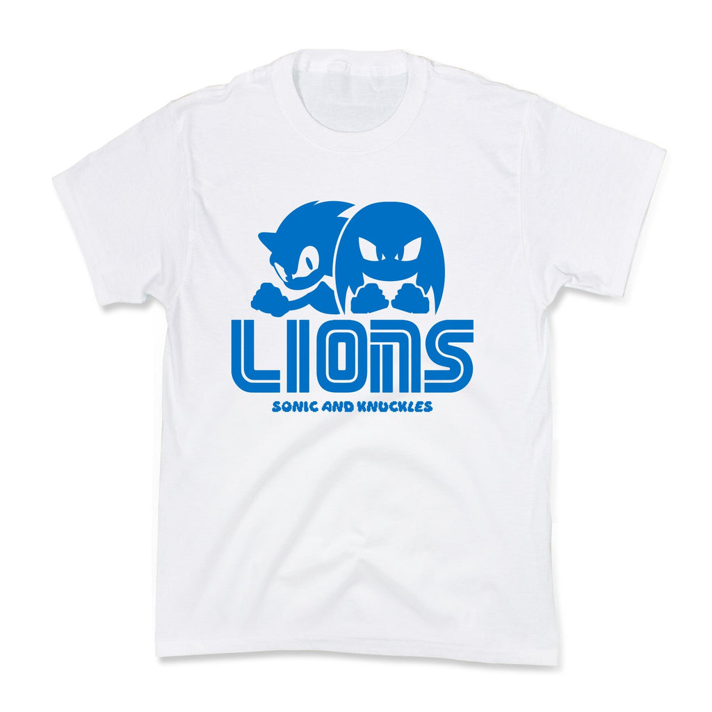Sonic and Knuckles Lions Kids Tee Unisex
