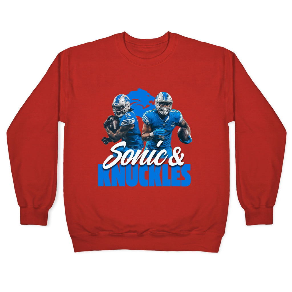 Sonic Knuckles Lions Crewneck Unisex