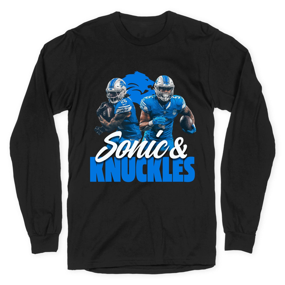 Sonic Knuckles Lions Longsleeve Tee Unisex
