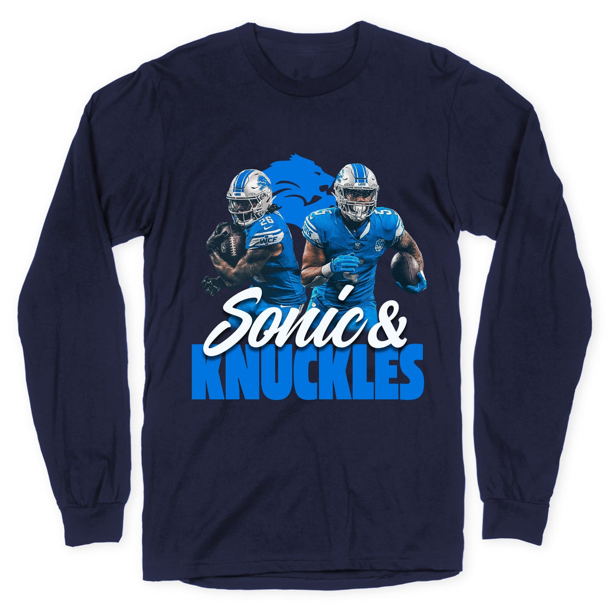 Sonic Knuckles Lions Longsleeve Tee Unisex