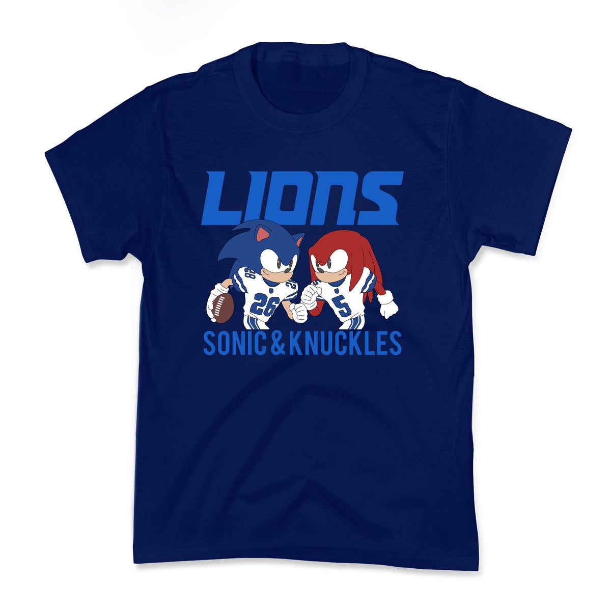 Lions Sonic and Knuckles Kids Tee Unisex