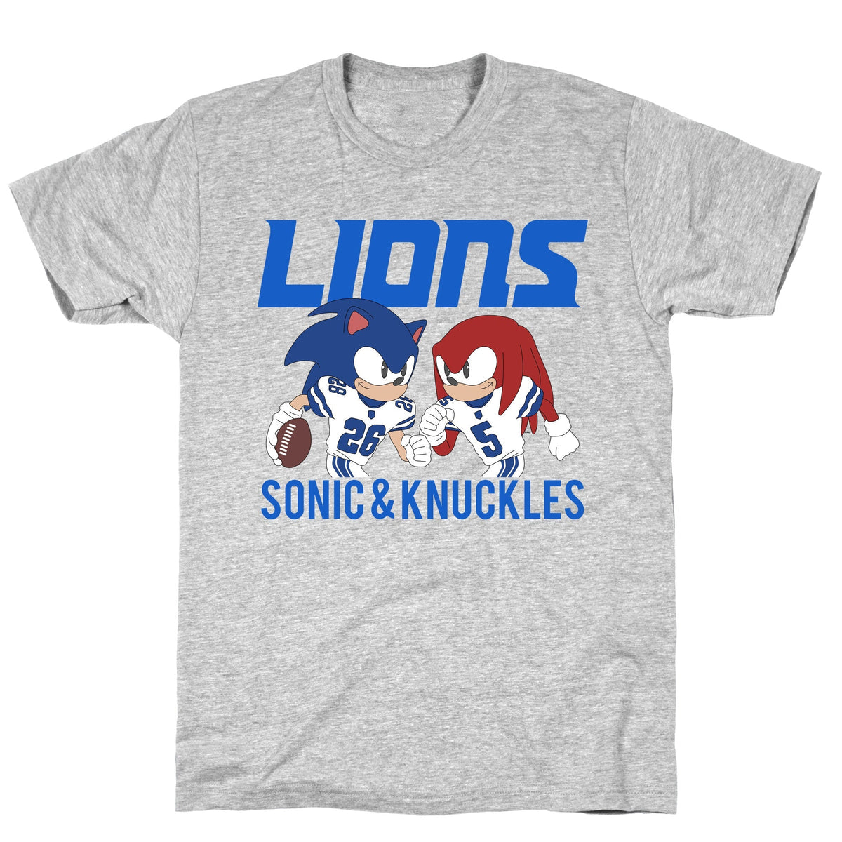 Lions Sonic and Knuckles Unisex