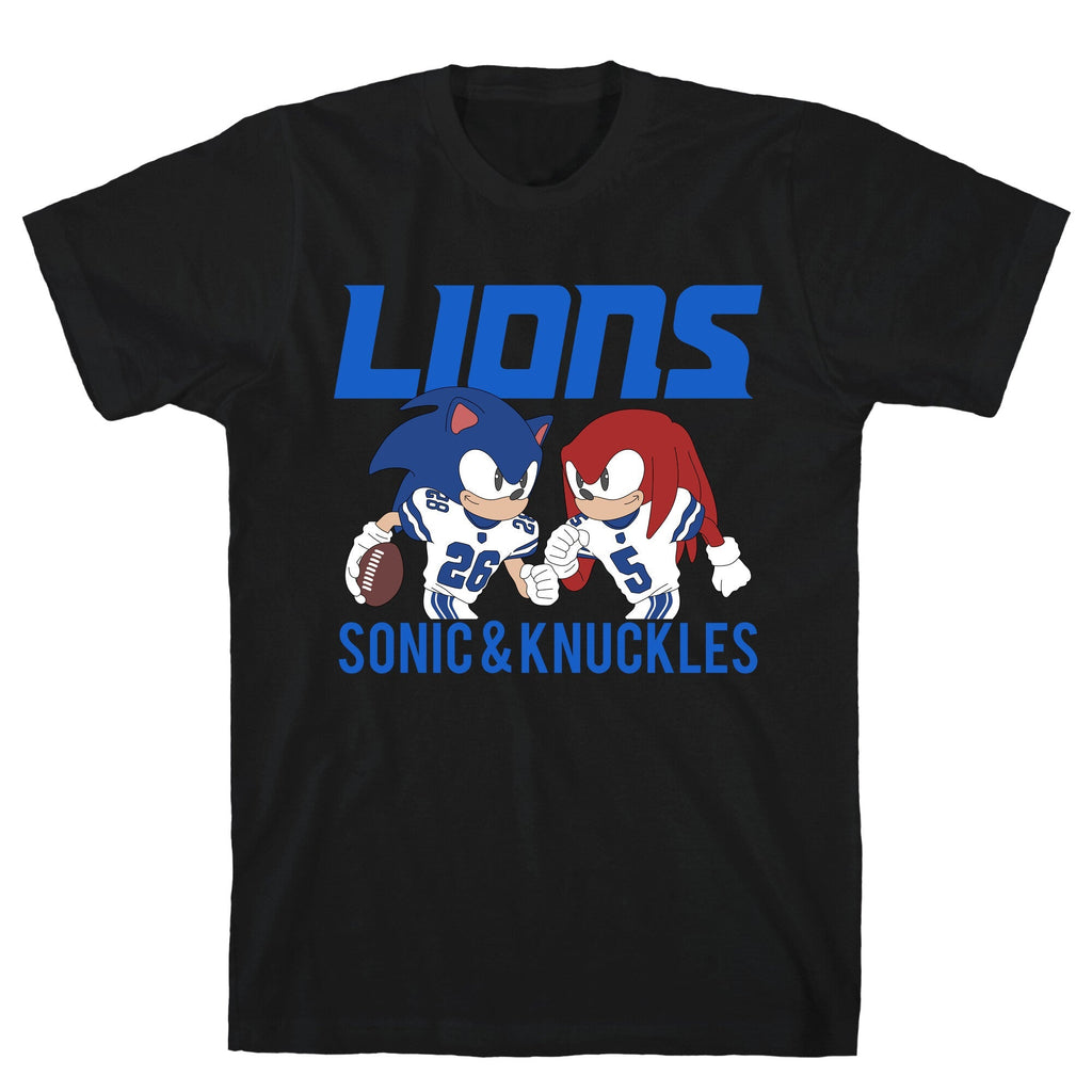 Lions Sonic and Knuckles Unisex