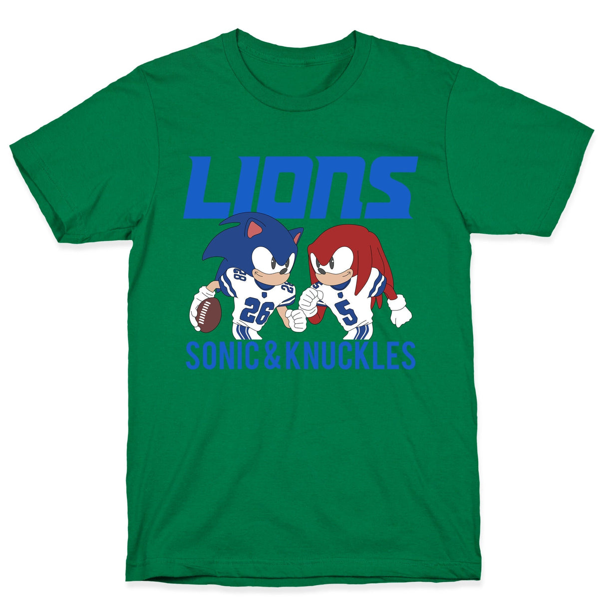 Lions Sonic and Knuckles Unisex