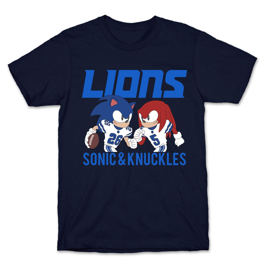 Lions Sonic and Knuckles Unisex