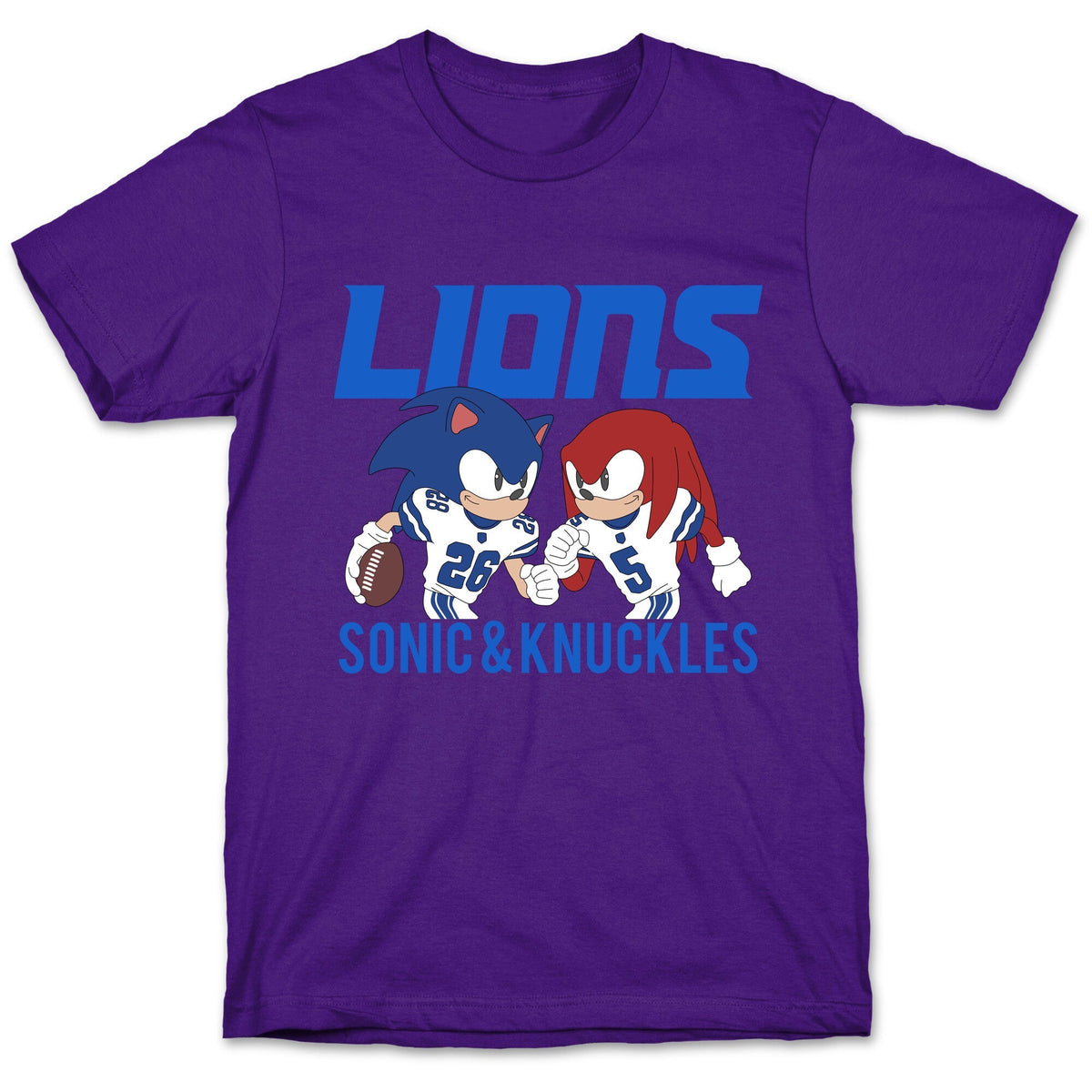 Lions Sonic and Knuckles Unisex