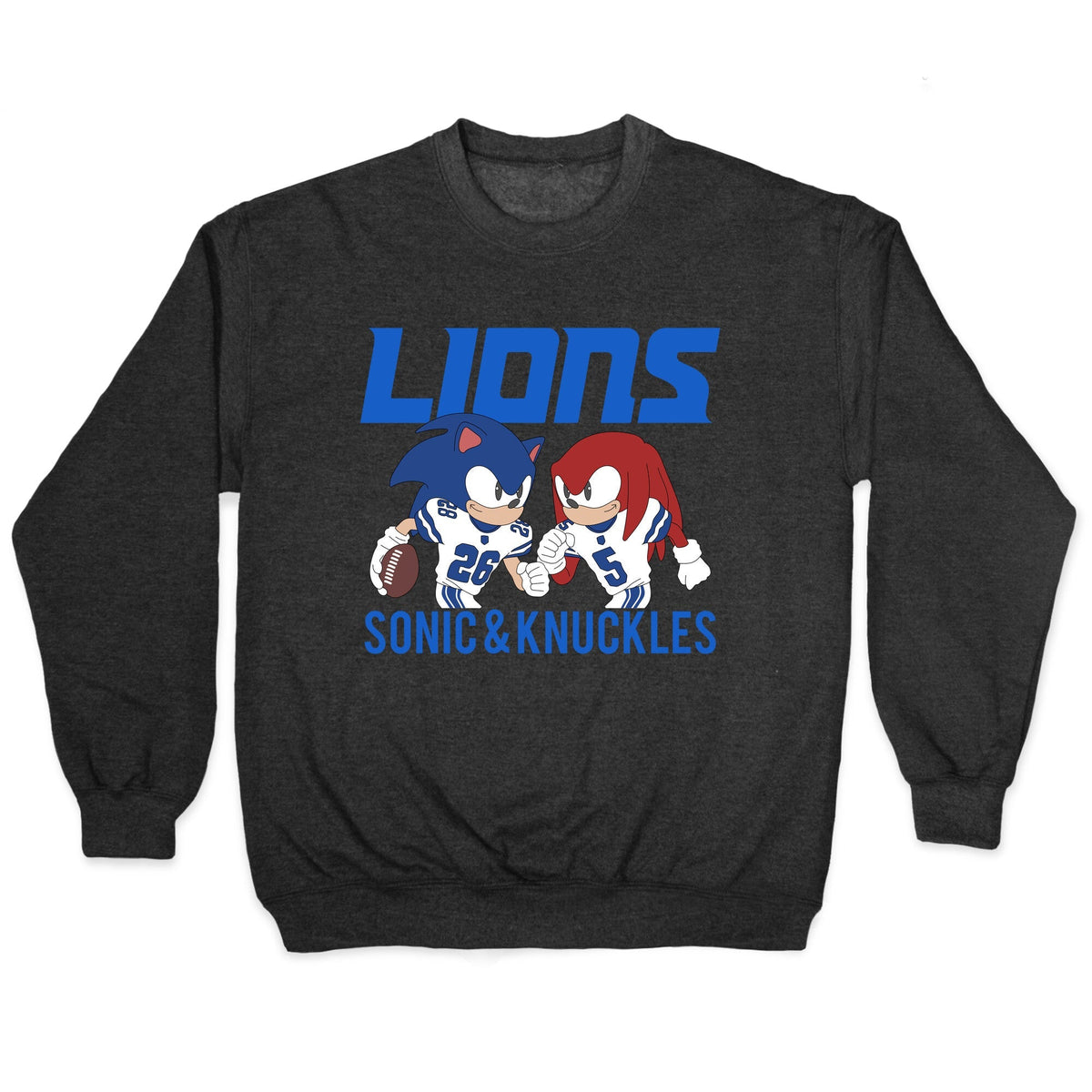 Lions Sonic and Knuckles Crewneck Unisex