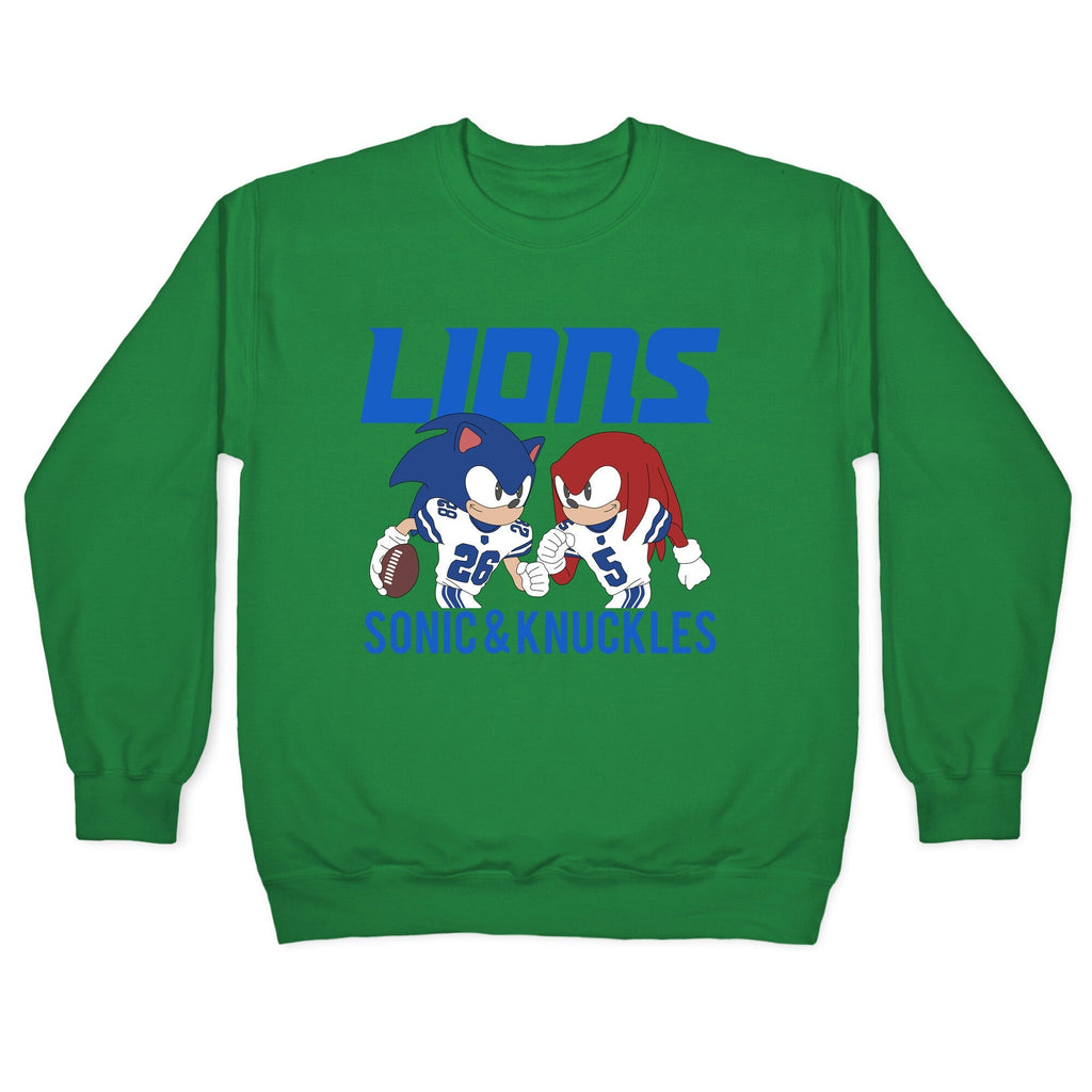 Lions Sonic and Knuckles Crewneck Unisex