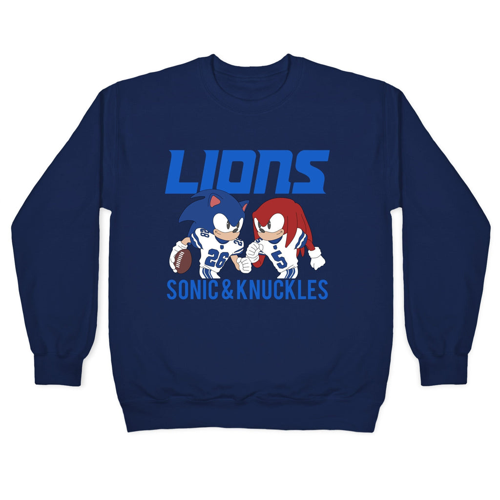 Lions Sonic and Knuckles Crewneck Unisex