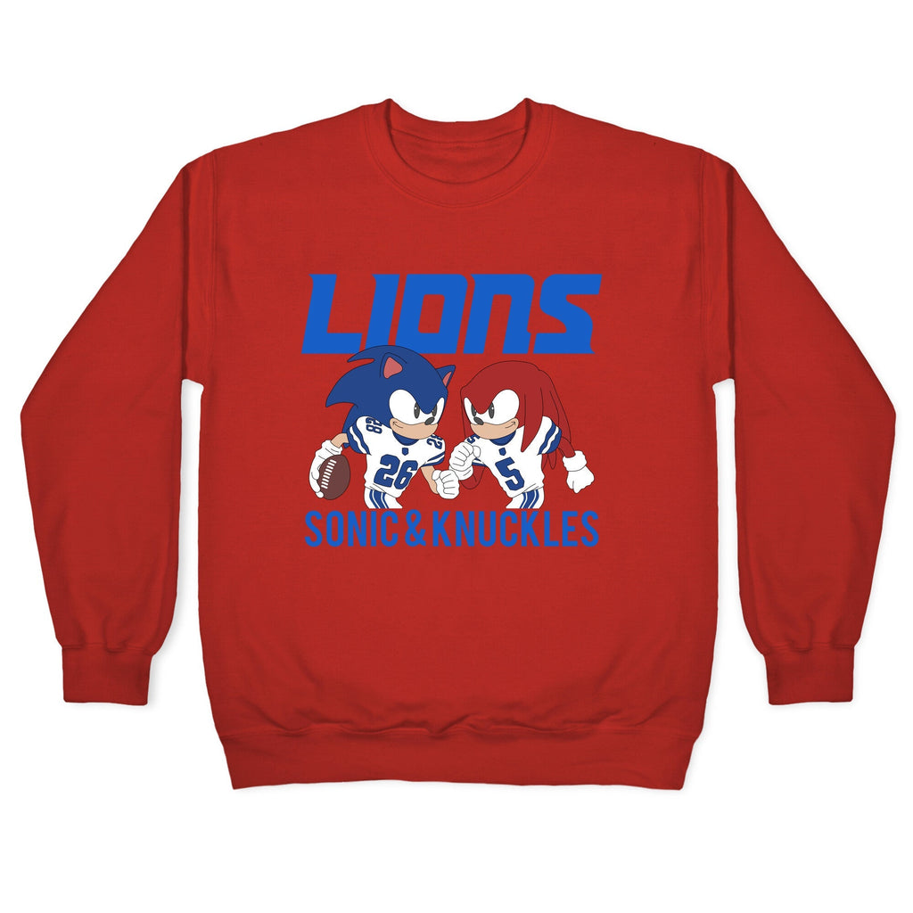 Lions Sonic and Knuckles Crewneck Unisex