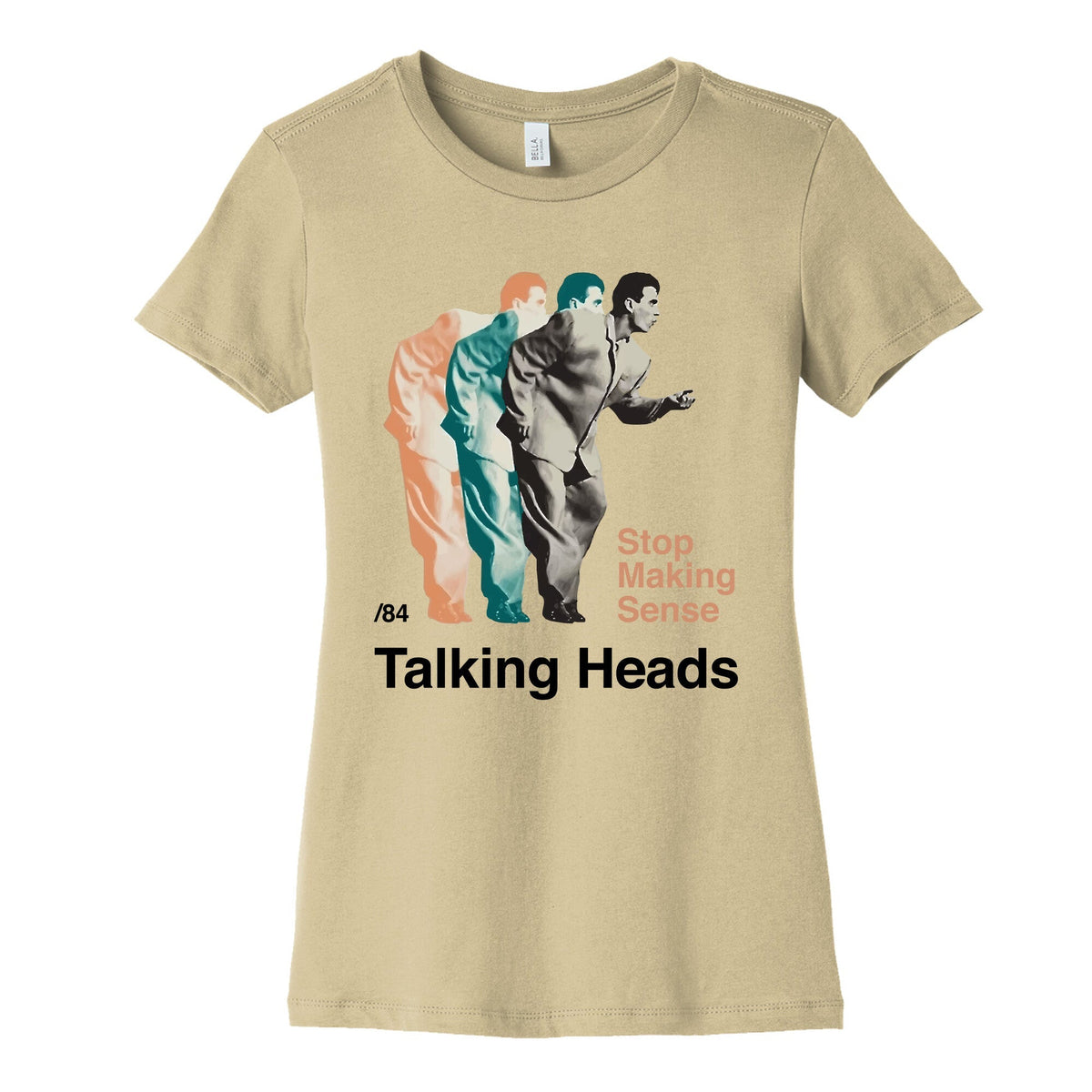Talking Heads Band Womens Cotton Tee Unisex
