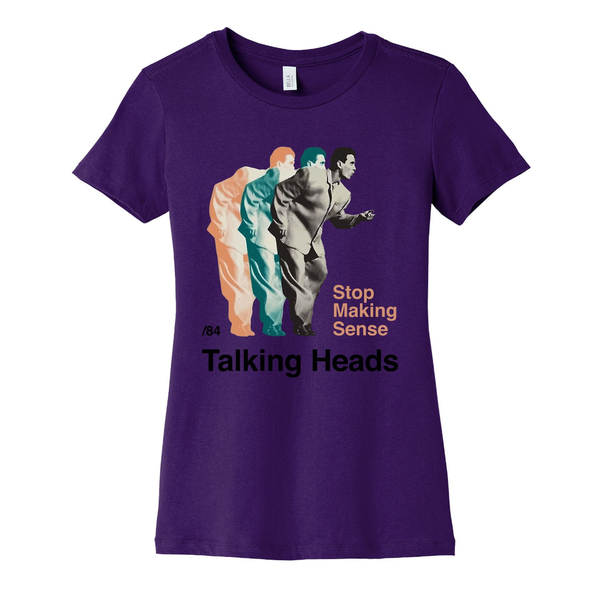 Talking Heads Band Womens Cotton Tee Unisex