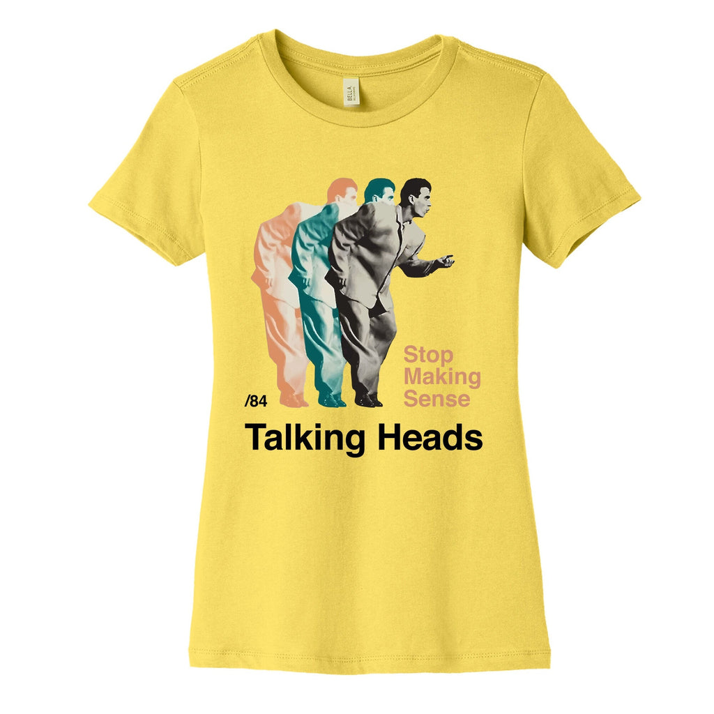 Talking Heads Band Womens Cotton Tee Unisex