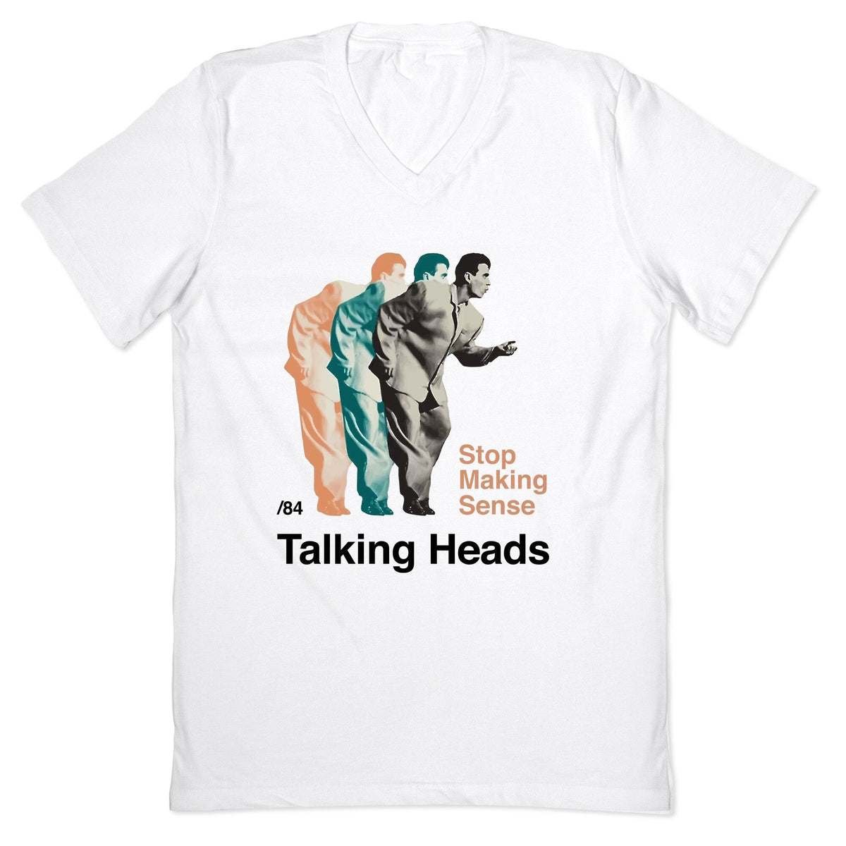 Talking Heads Band V-Neck Unisex